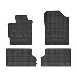 floor mats ( set, rubber, 4pc., black) TOYOTA YARIS 12.10- liftback